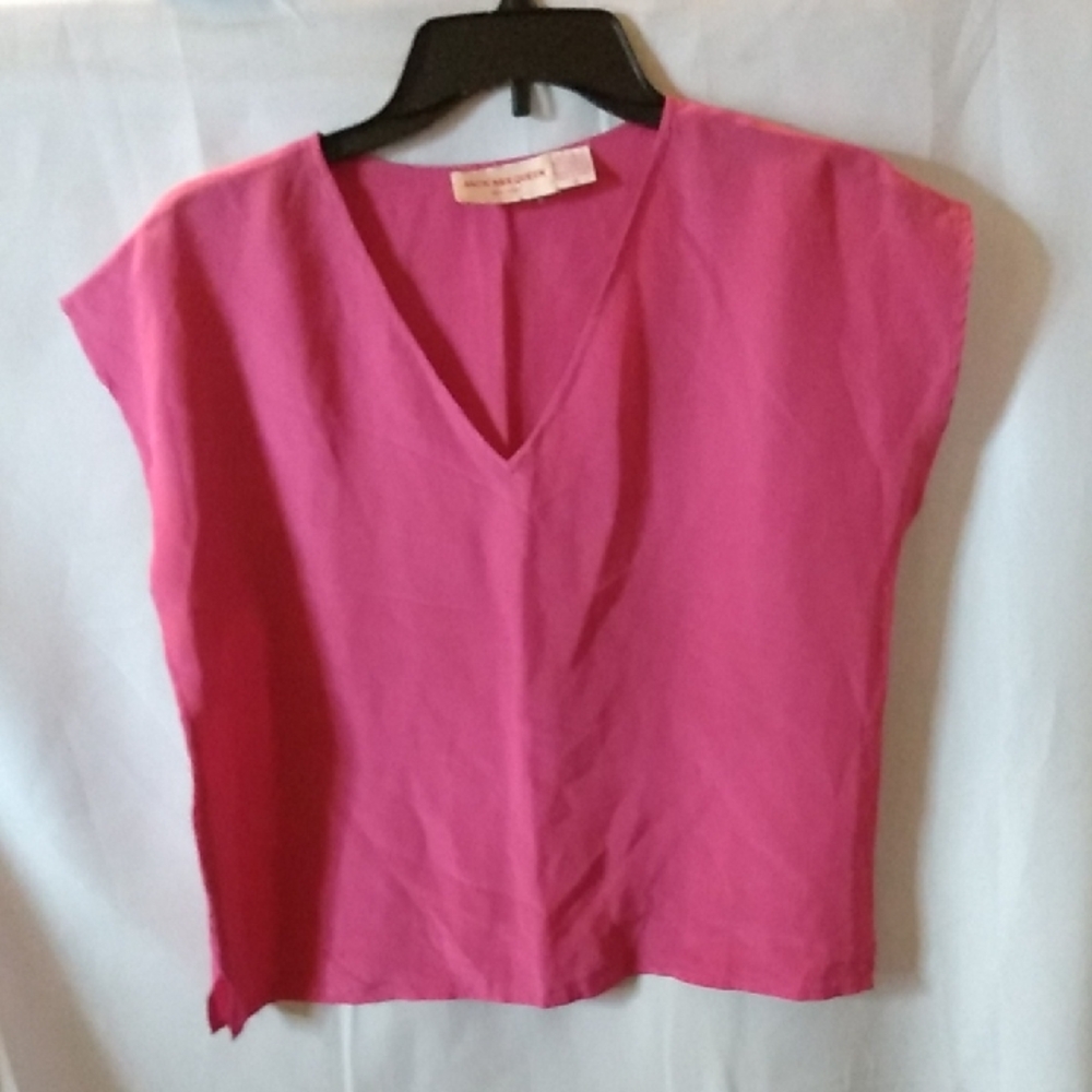 Jack Mulqueen Silk Top M